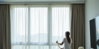 Delicate sheer drape cleaning cannon-hill Fresho Curtain Cleaning