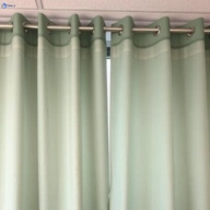 Stained curtain before professional treatment in cannon-hill